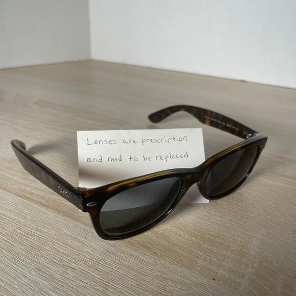 Ray-Ban RB2132 902L Sunglasses Tortoise  FRAMES ONLY 55-18-145 Excellent Cond - Picture 1 of 8